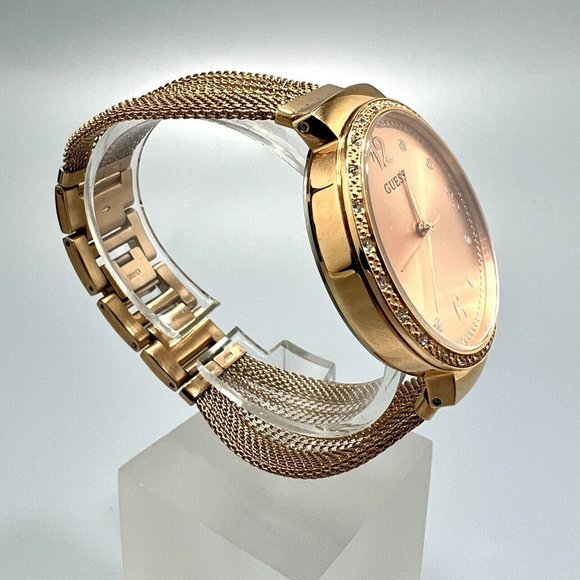 Guess Chiffon Women\'s Stainless Steel Mesh Analog Dial Quartz Watch U1083L3 main image 6